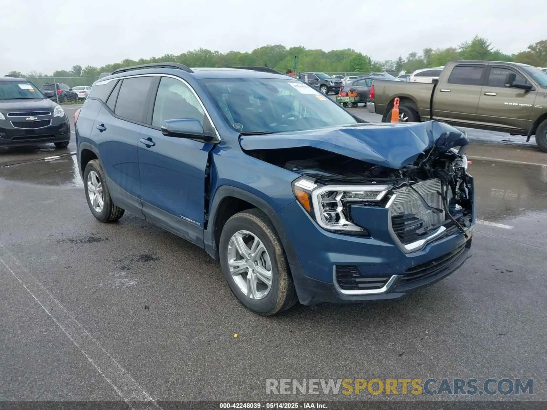 1 fotografías del automóvil dañado 3GKALMEG4RL249642 GMC TERRAIN 2024