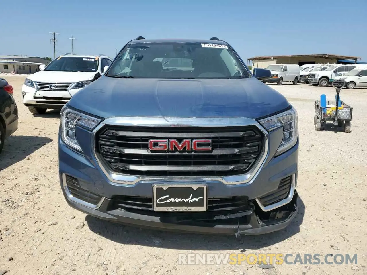 5 fotografías del automóvil dañado 3GKALMEG4RL267977 GMC TERRAIN 2024