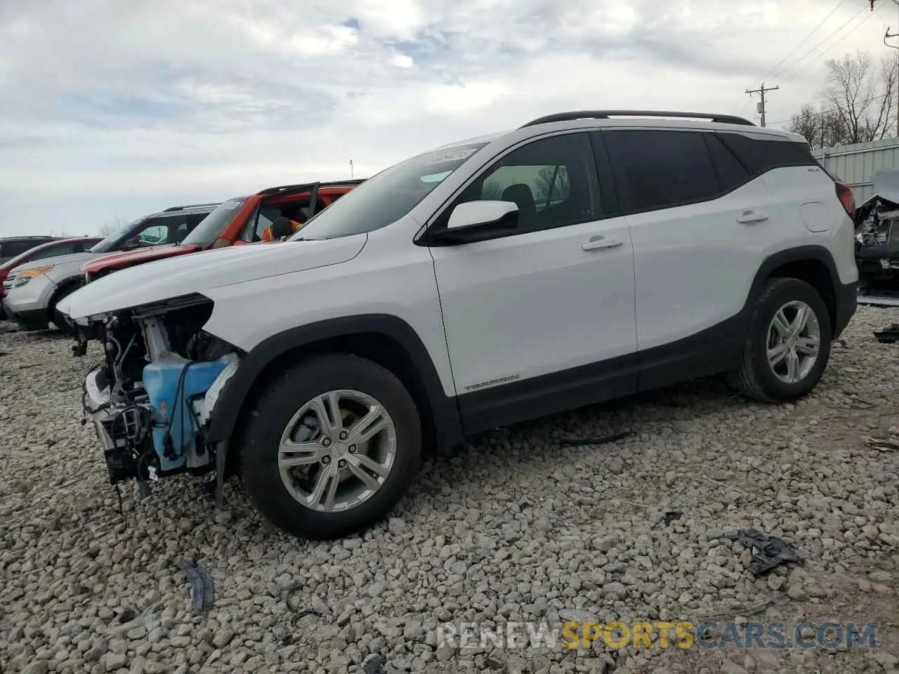 1 fotografías del automóvil dañado 3GKALMEG4RL332729 GMC TERRAIN 2024