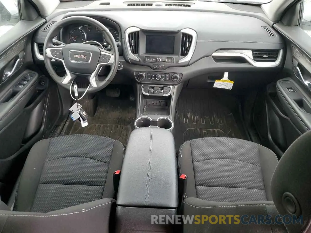 8 fotografías del automóvil dañado 3GKALMEG4RL332729 GMC TERRAIN 2024