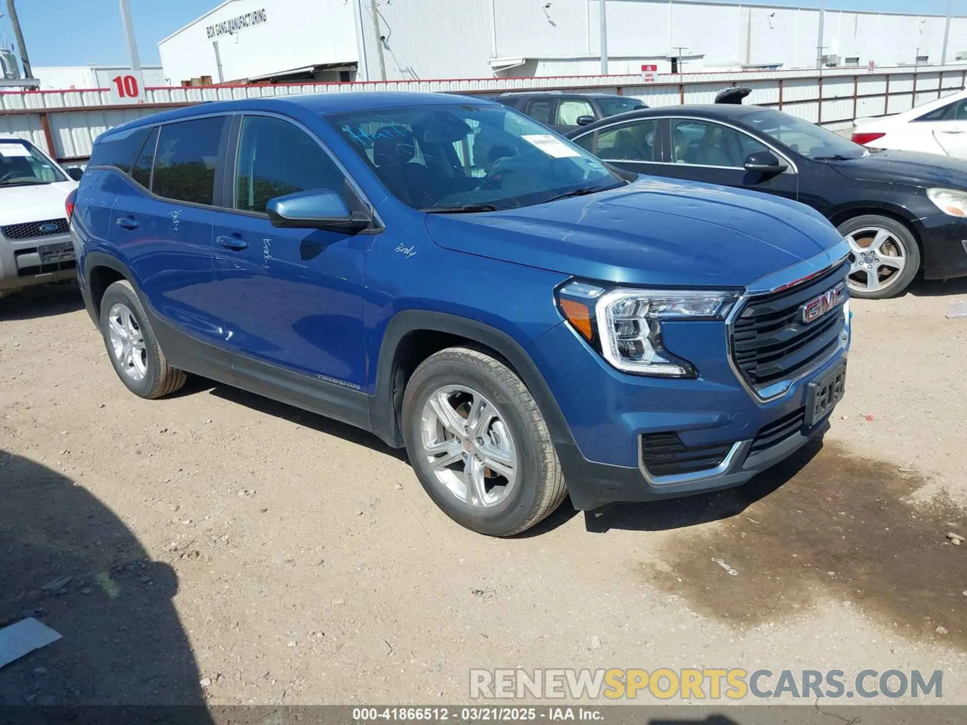 1 fotografías del automóvil dañado 3GKALMEG4RL338241 GMC TERRAIN 2024