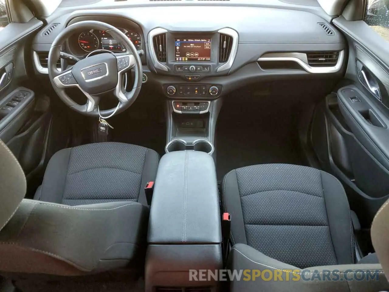 8 fotografías del automóvil dañado 3GKALMEG4RL345660 GMC TERRAIN 2024
