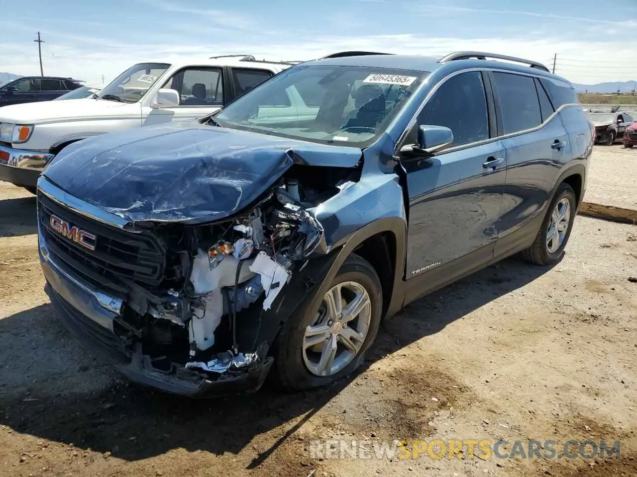 1 fotografías del automóvil dañado 3GKALMEG5RL120387 GMC TERRAIN 2024
