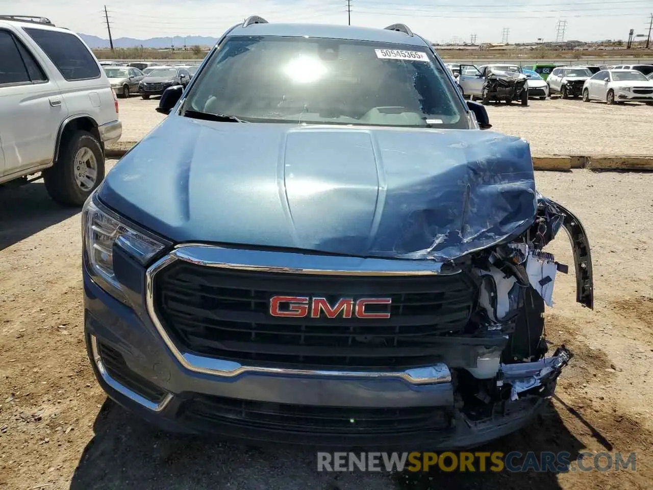 5 fotografías del automóvil dañado 3GKALMEG5RL120387 GMC TERRAIN 2024