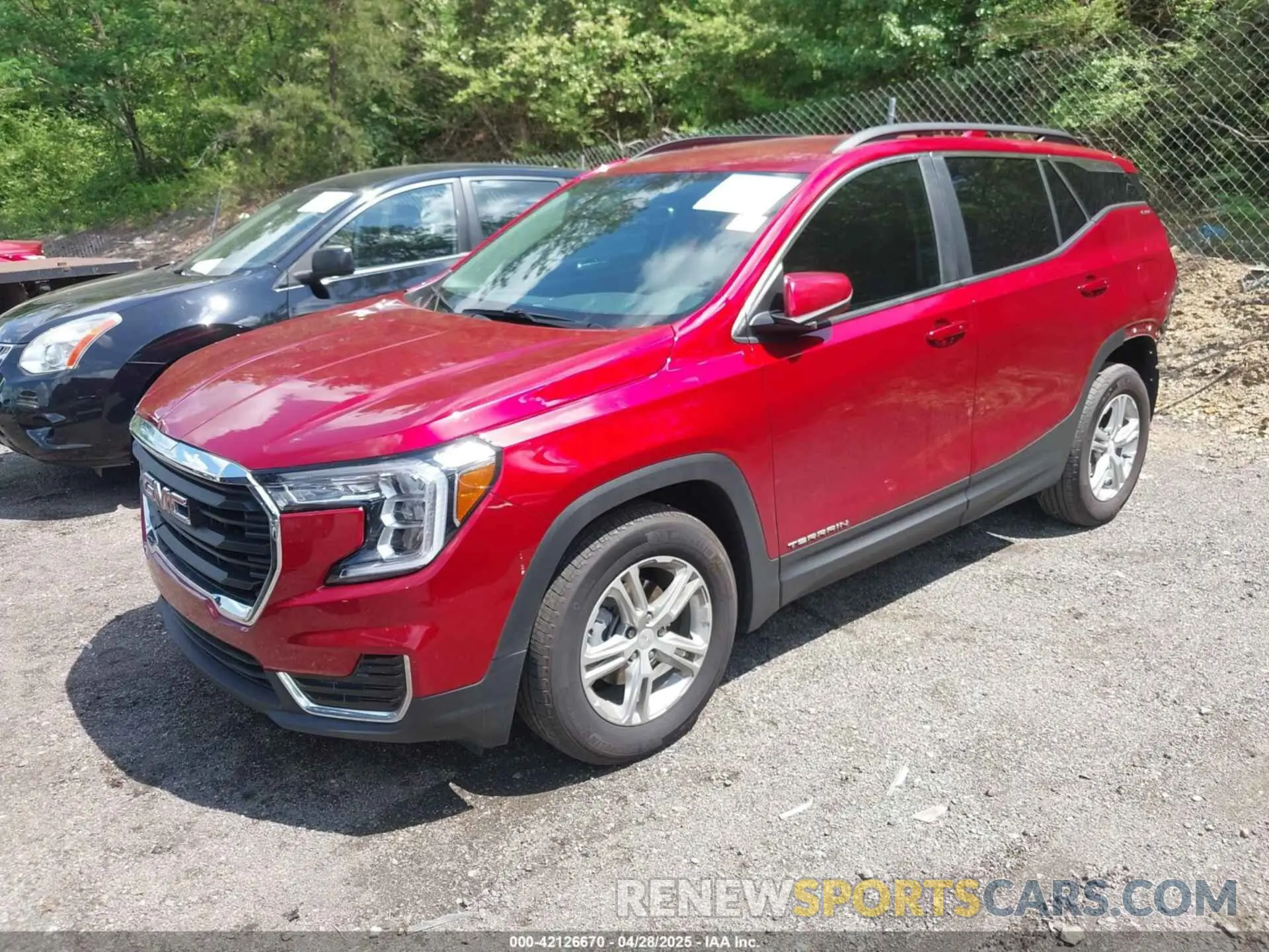 2 fotografías del automóvil dañado 3GKALMEG5RL152370 GMC TERRAIN 2024