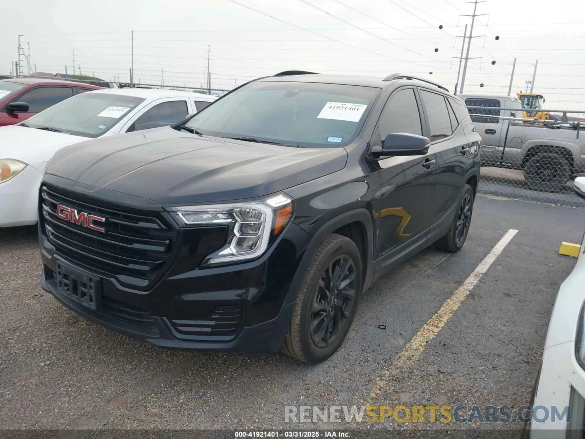 2 fotografías del automóvil dañado 3GKALMEG5RL184283 GMC TERRAIN 2024