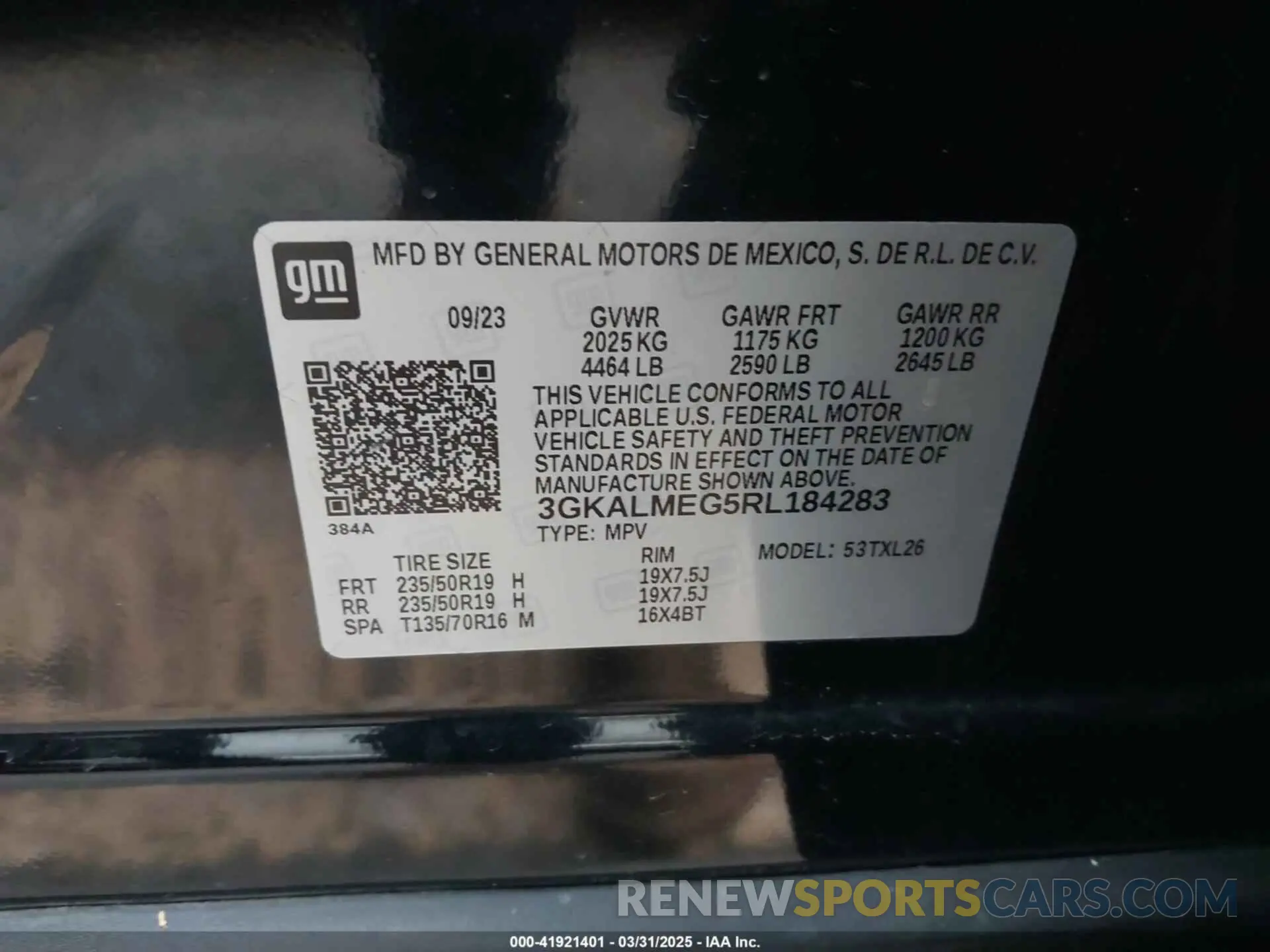 9 fotografías del automóvil dañado 3GKALMEG5RL184283 GMC TERRAIN 2024