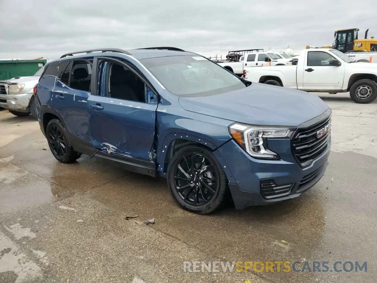 4 fotografías del automóvil dañado 3GKALMEG5RL299448 GMC TERRAIN 2024