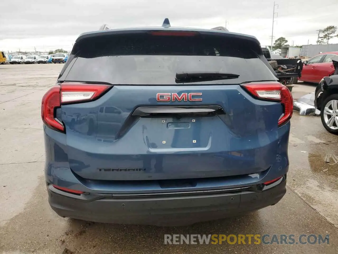 6 fotografías del automóvil dañado 3GKALMEG5RL299448 GMC TERRAIN 2024
