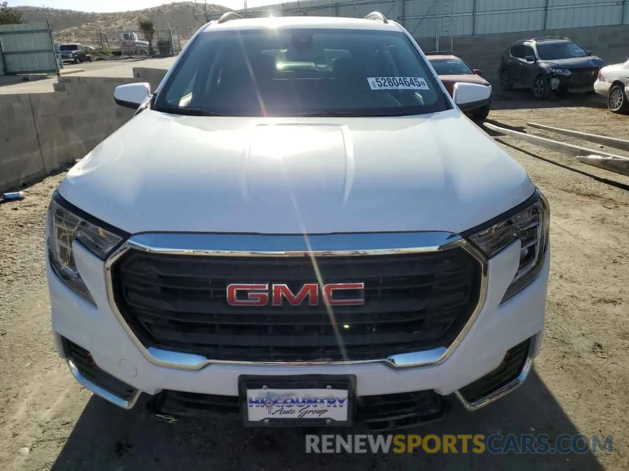 5 fotografías del automóvil dañado 3GKALMEG5RL389117 GMC TERRAIN 2024
