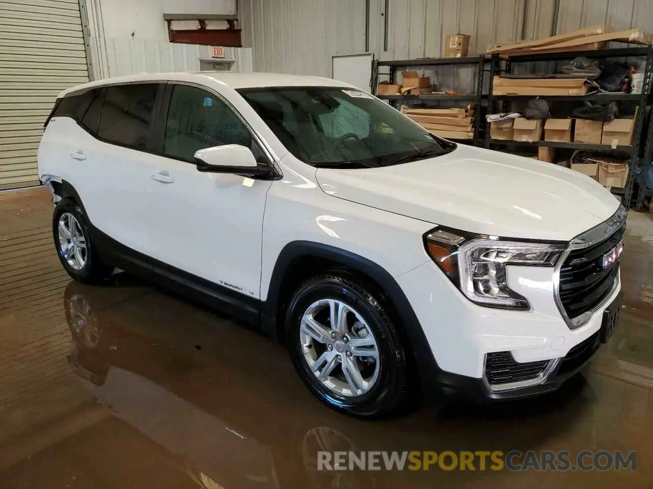 4 fotografías del automóvil dañado 3GKALMEG6RL368325 GMC TERRAIN 2024
