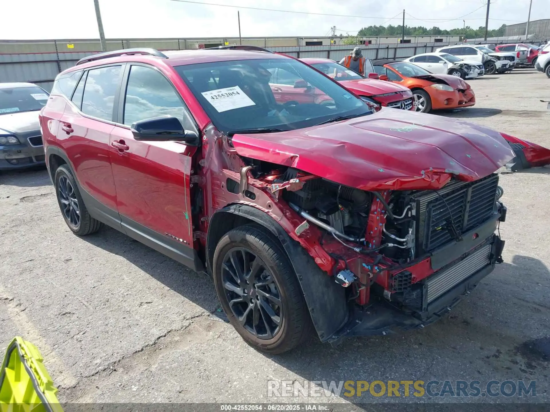 1 fotografías del automóvil dañado 3GKALMEG6RL379521 GMC TERRAIN 2024