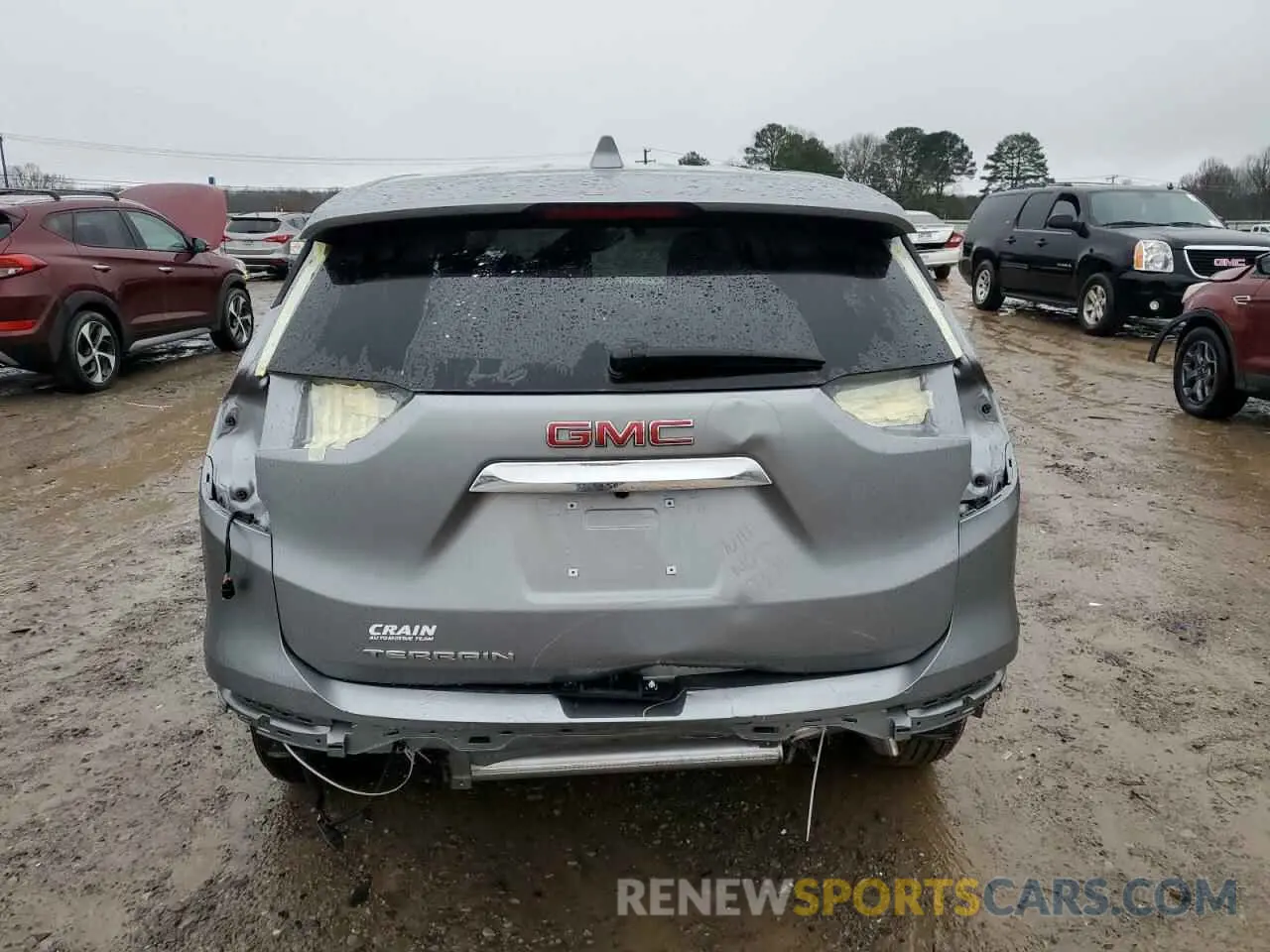6 fotografías del automóvil dañado 3GKALMEG7RL223875 GMC TERRAIN 2024