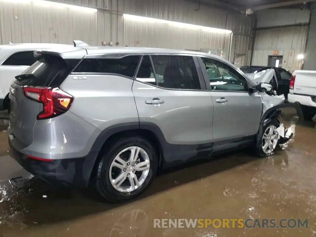 3 fotografías del automóvil dañado 3GKALMEG7RL250879 GMC TERRAIN 2024