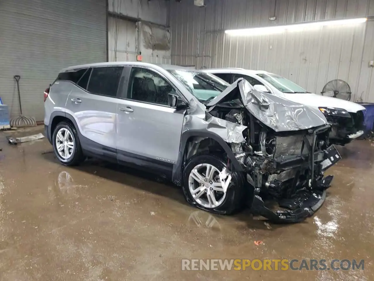 4 fotografías del automóvil dañado 3GKALMEG7RL250879 GMC TERRAIN 2024