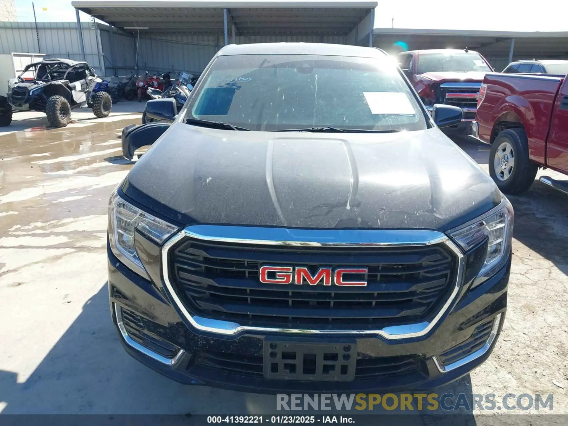 12 fotografías del automóvil dañado 3GKALMEG7RL276026 GMC TERRAIN 2024