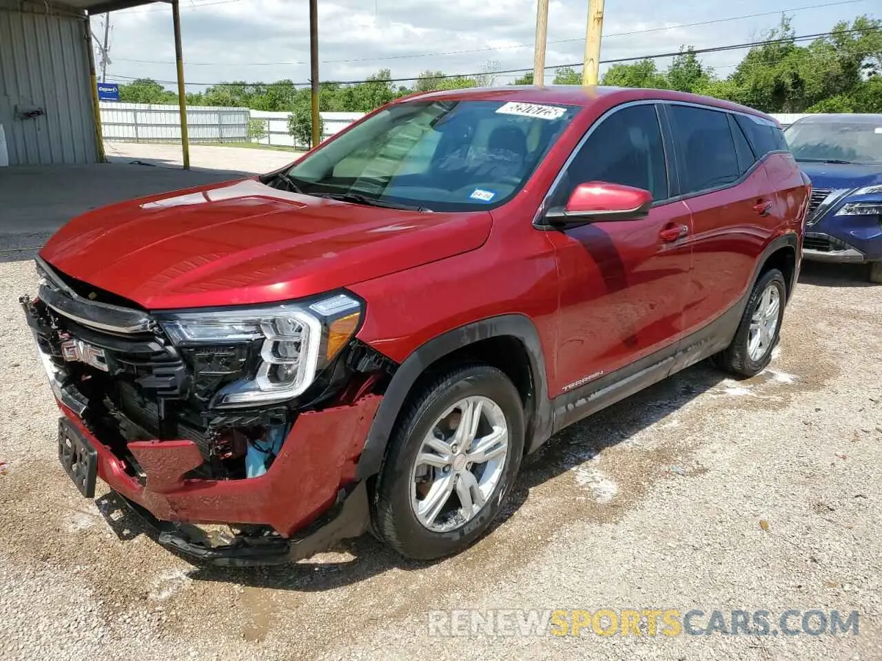 1 fotografías del automóvil dañado 3GKALMEG8RL156820 GMC TERRAIN 2024