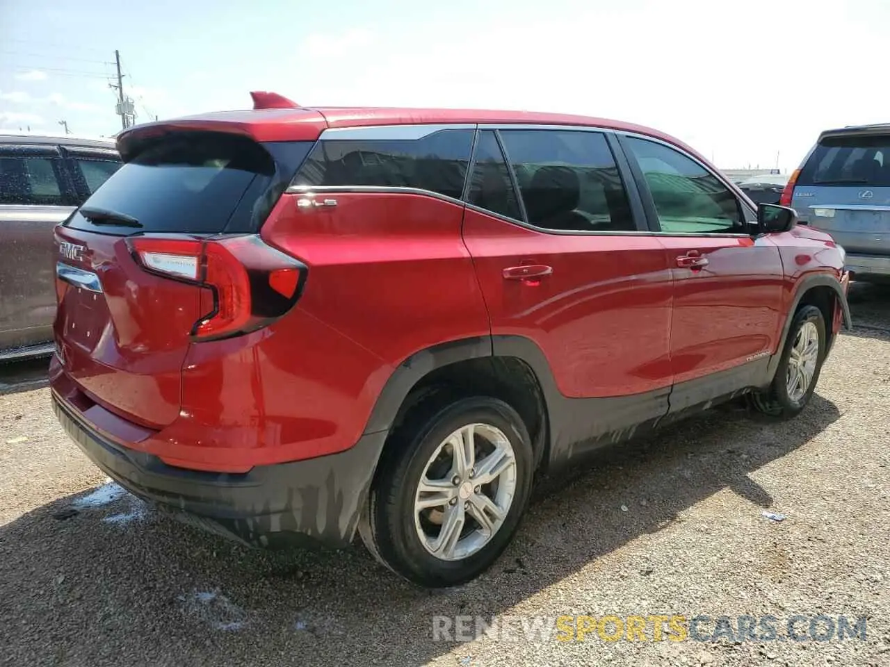 3 fotografías del automóvil dañado 3GKALMEG8RL156820 GMC TERRAIN 2024