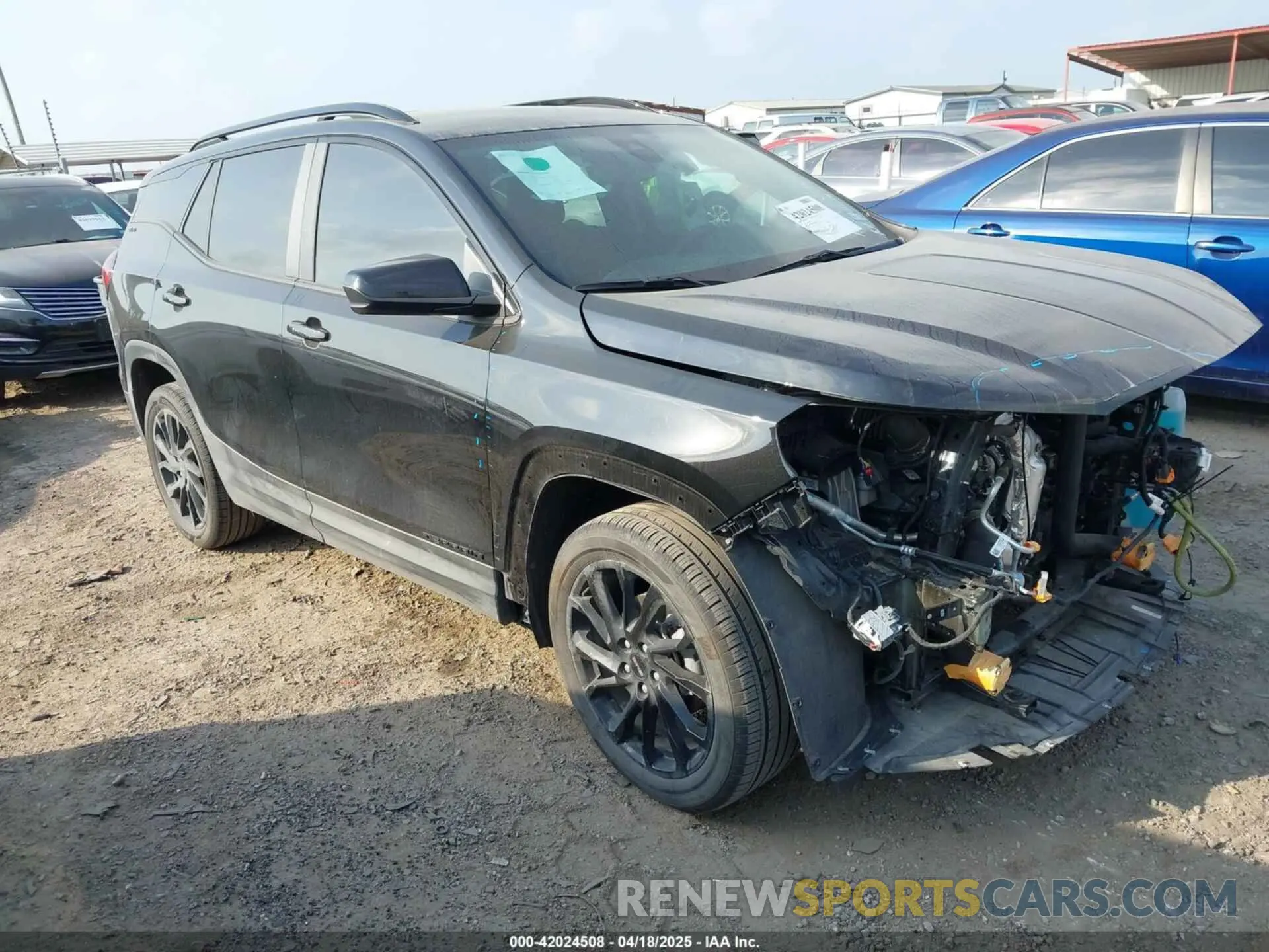 1 fotografías del automóvil dañado 3GKALMEG9RL314856 GMC TERRAIN 2024