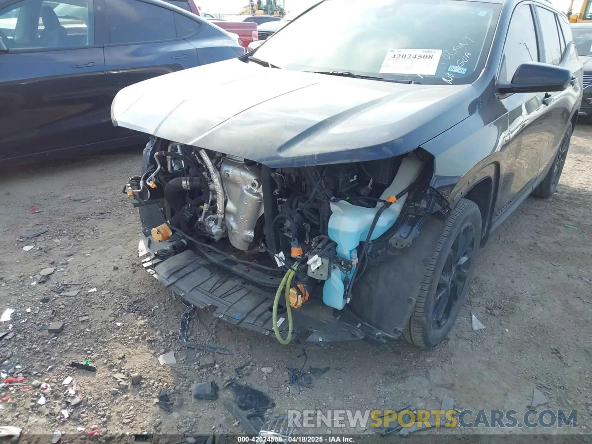 6 fotografías del automóvil dañado 3GKALMEG9RL314856 GMC TERRAIN 2024