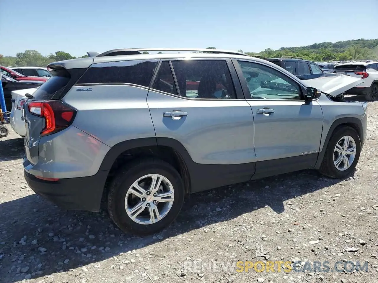 3 fotografías del automóvil dañado 3GKALMEG9RL318986 GMC TERRAIN 2024