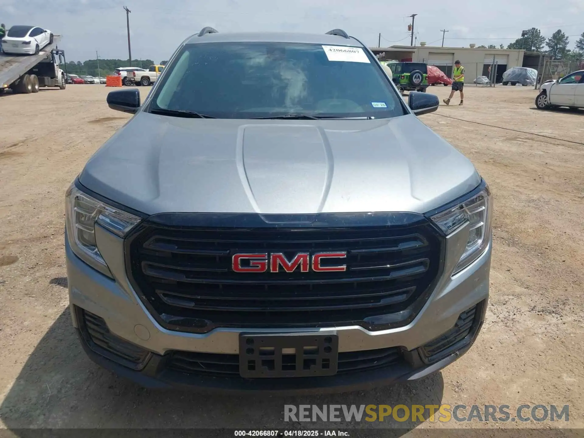 6 fotografías del automóvil dañado 3GKALMEG9RL383045 GMC TERRAIN 2024