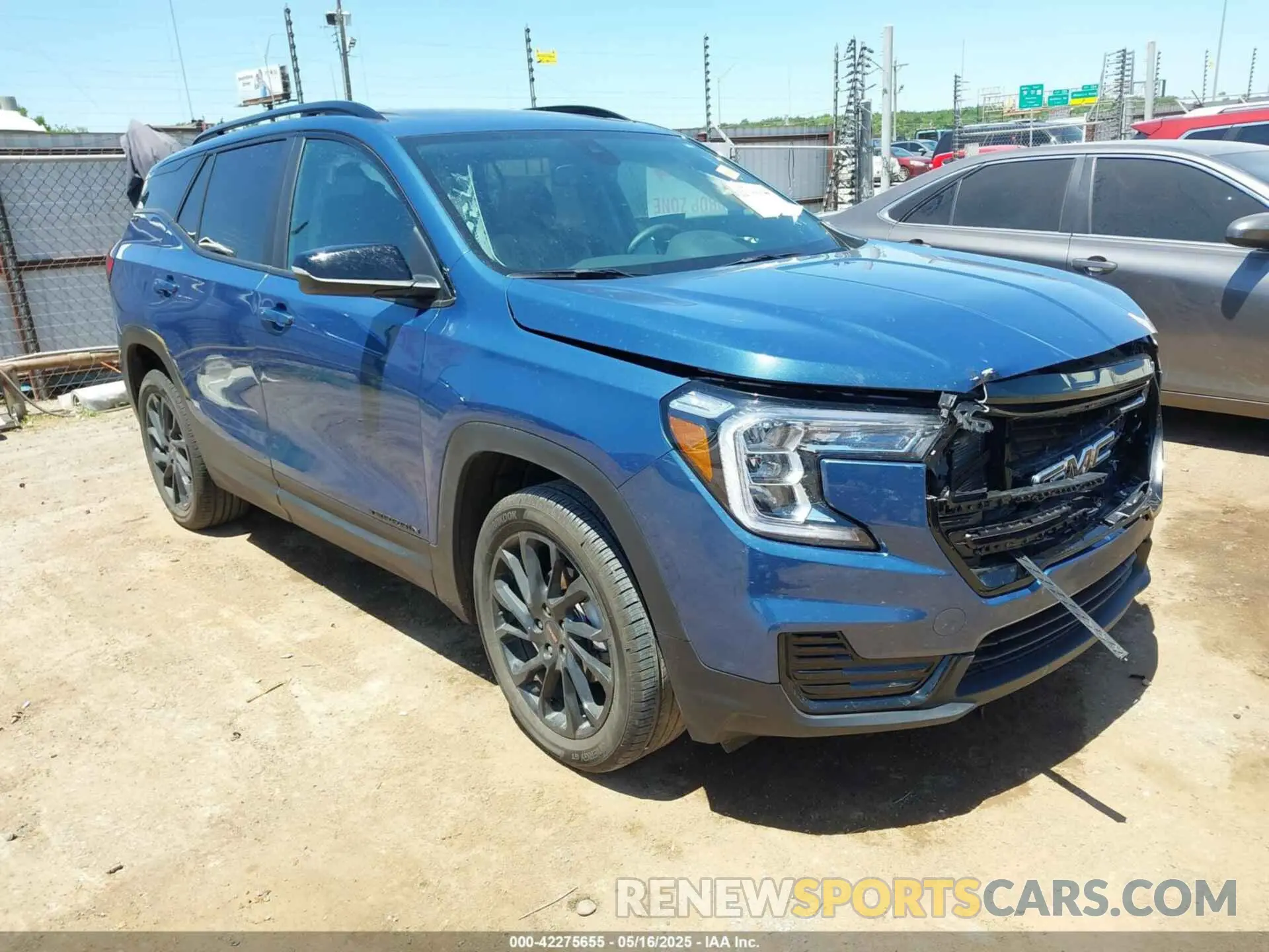 1 fotografías del automóvil dañado 3GKALMEGXRL116402 GMC TERRAIN 2024
