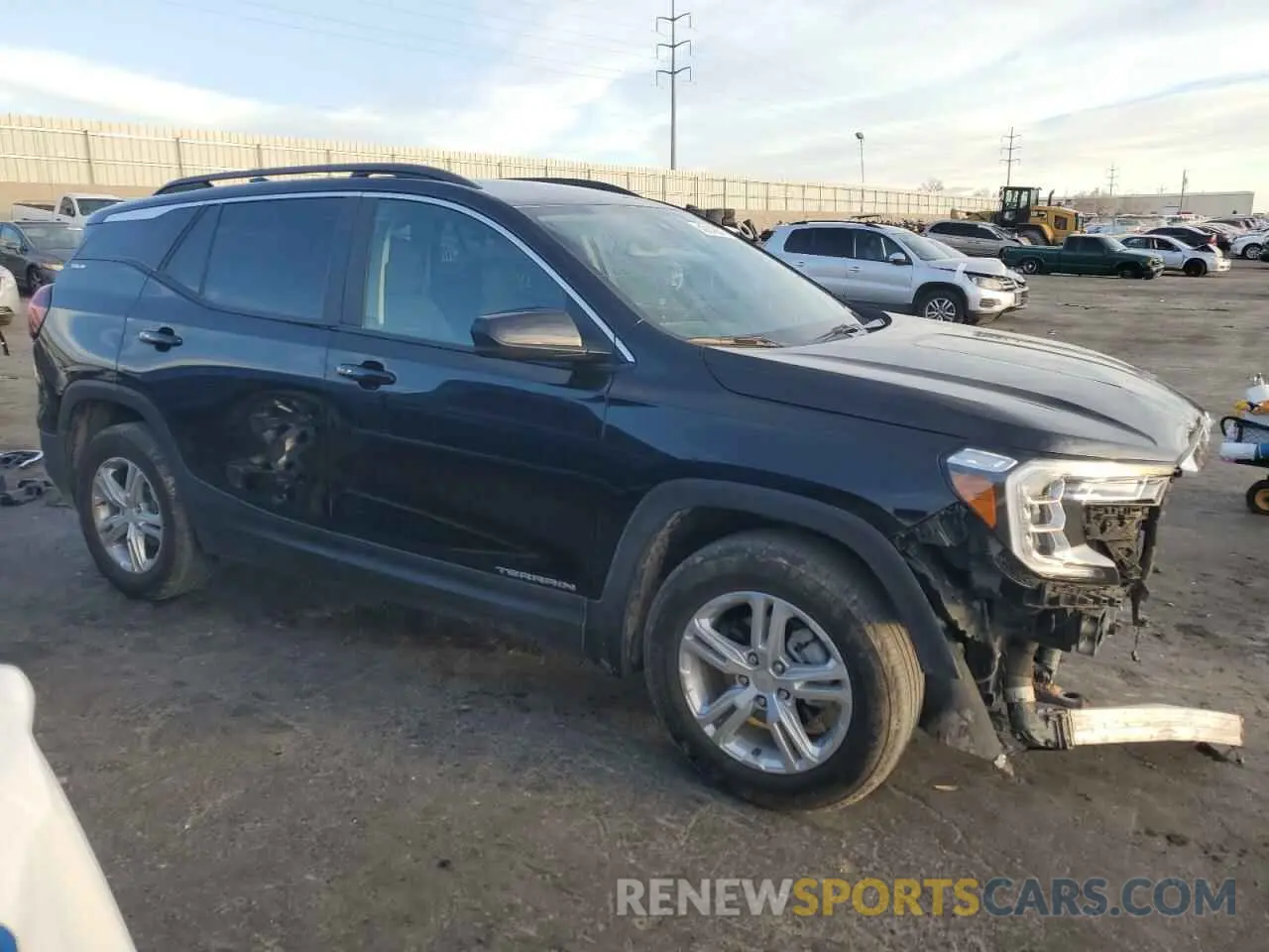 4 fotografías del automóvil dañado 3GKALMEGXRL301193 GMC TERRAIN 2024