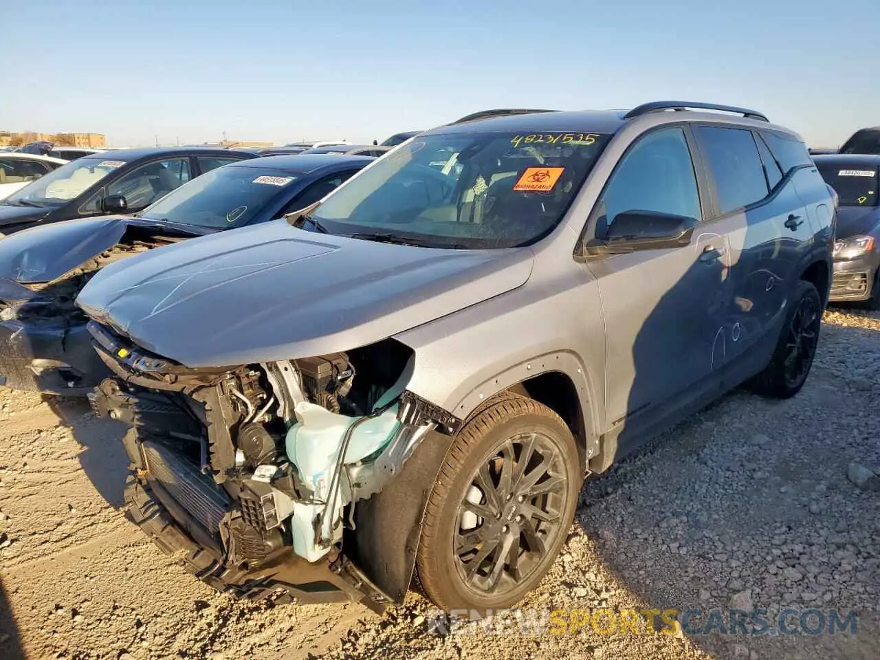 1 fotografías del automóvil dañado 3GKALMEGXRL374175 GMC TERRAIN 2024