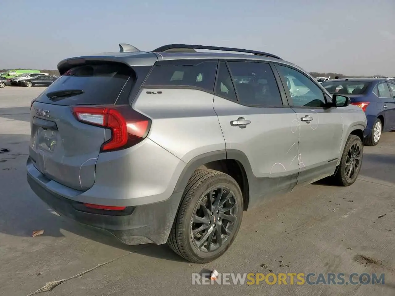 3 fotografías del automóvil dañado 3GKALMEGXRL374175 GMC TERRAIN 2024