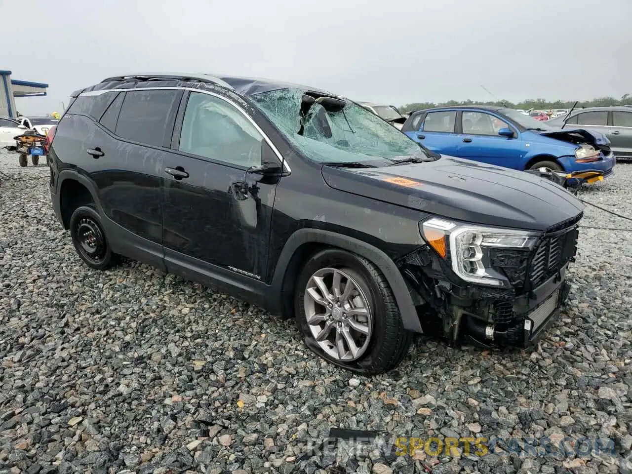 4 fotografías del automóvil dañado 3GKALPEG8RL177507 GMC TERRAIN 2024