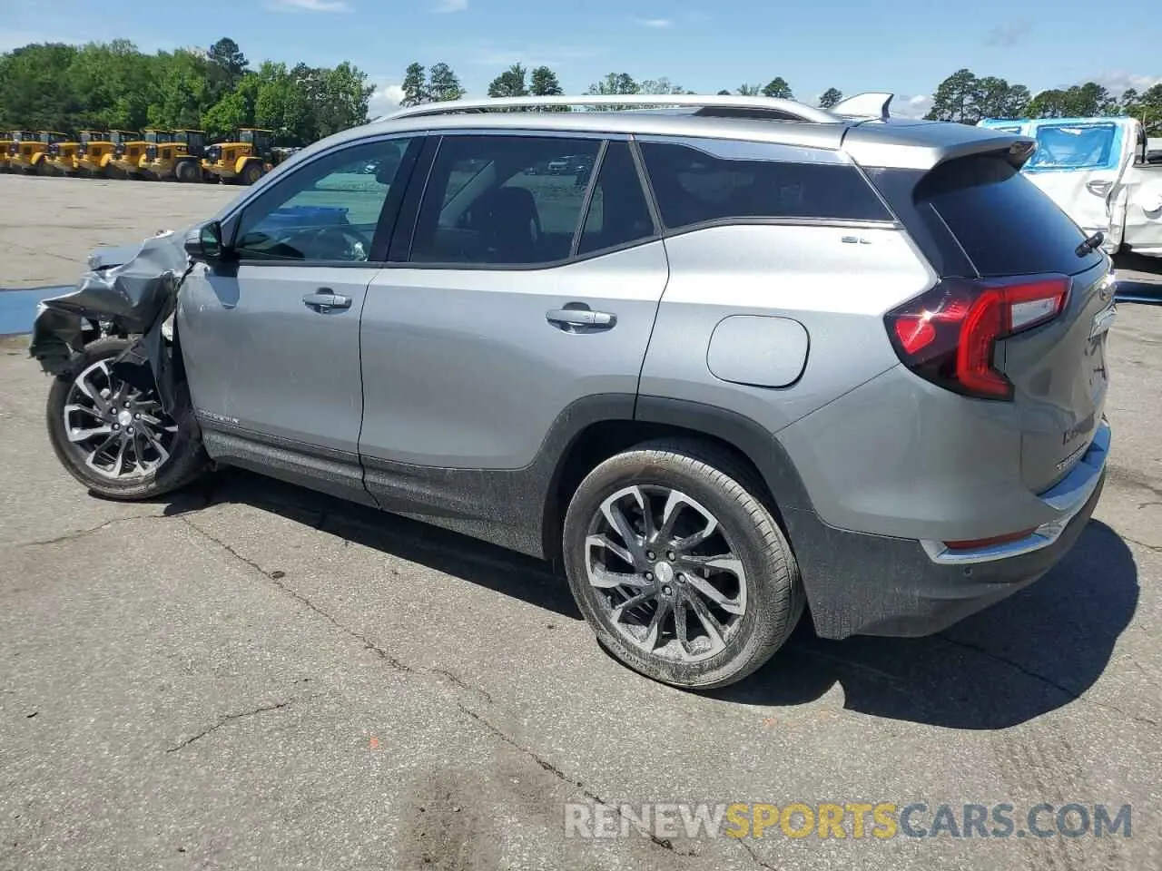 2 fotografías del automóvil dañado 3GKALPEG8RL401553 GMC TERRAIN 2024