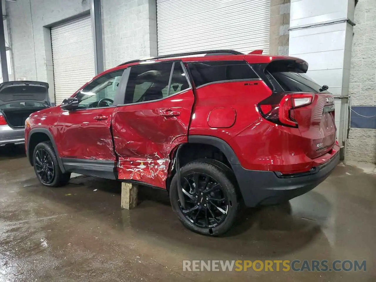 2 fotografías del automóvil dañado 3GKALTEG0RL255982 GMC TERRAIN 2024