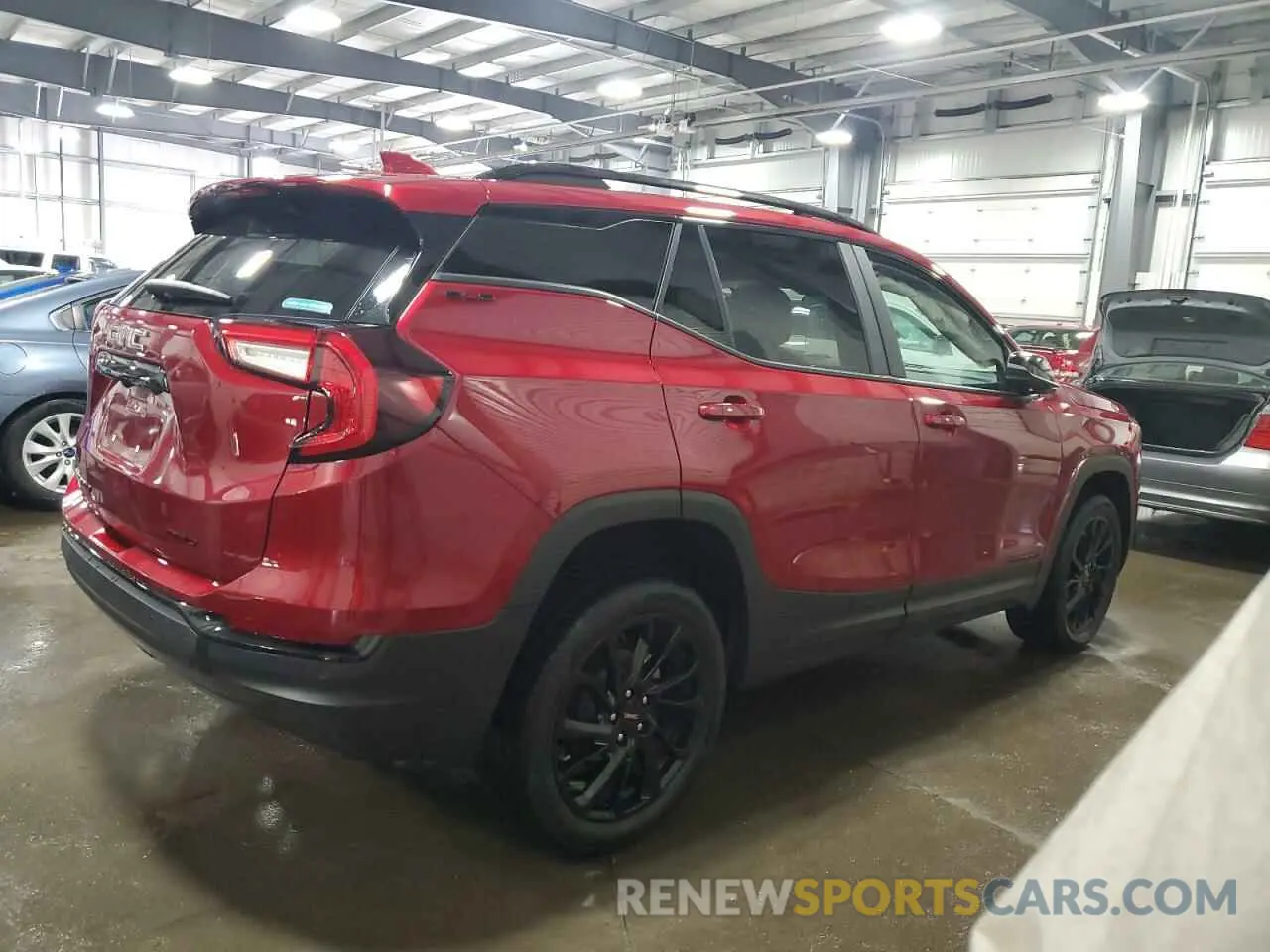 3 fotografías del automóvil dañado 3GKALTEG0RL255982 GMC TERRAIN 2024