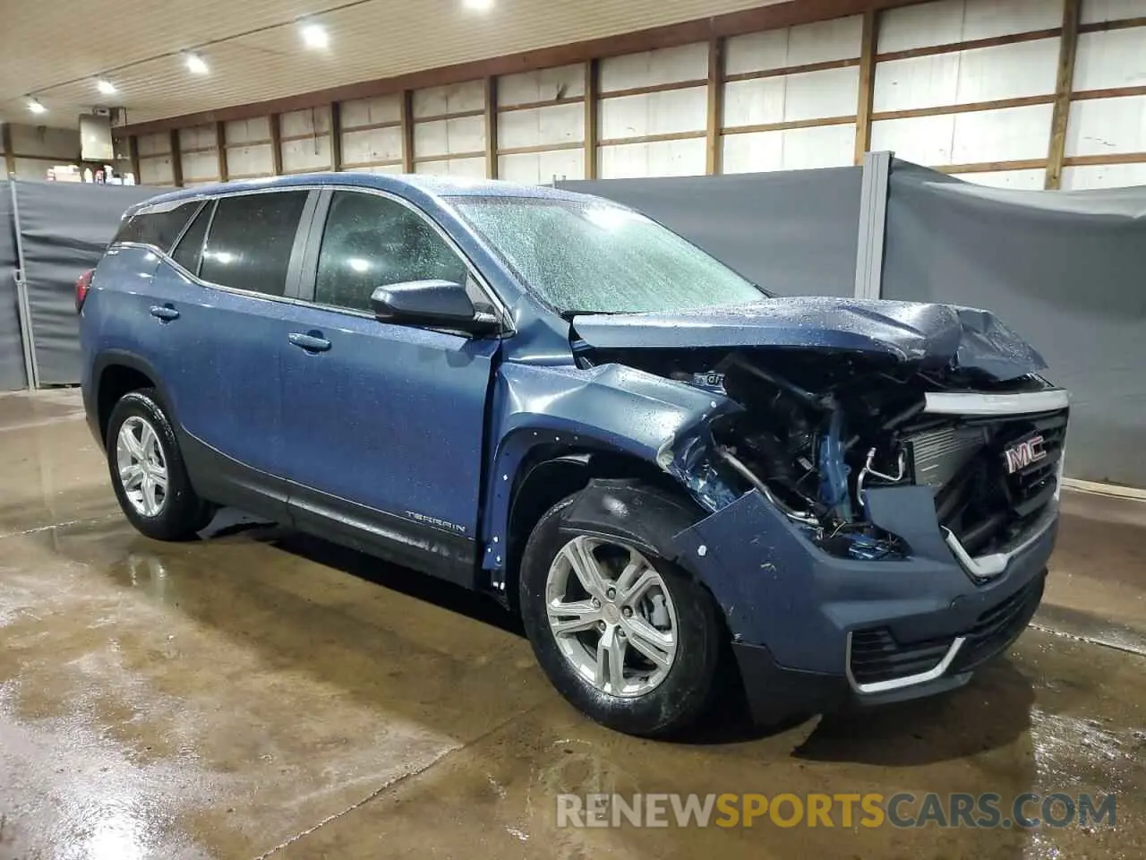 4 fotografías del automóvil dañado 3GKALTEG0RL338621 GMC TERRAIN 2024
