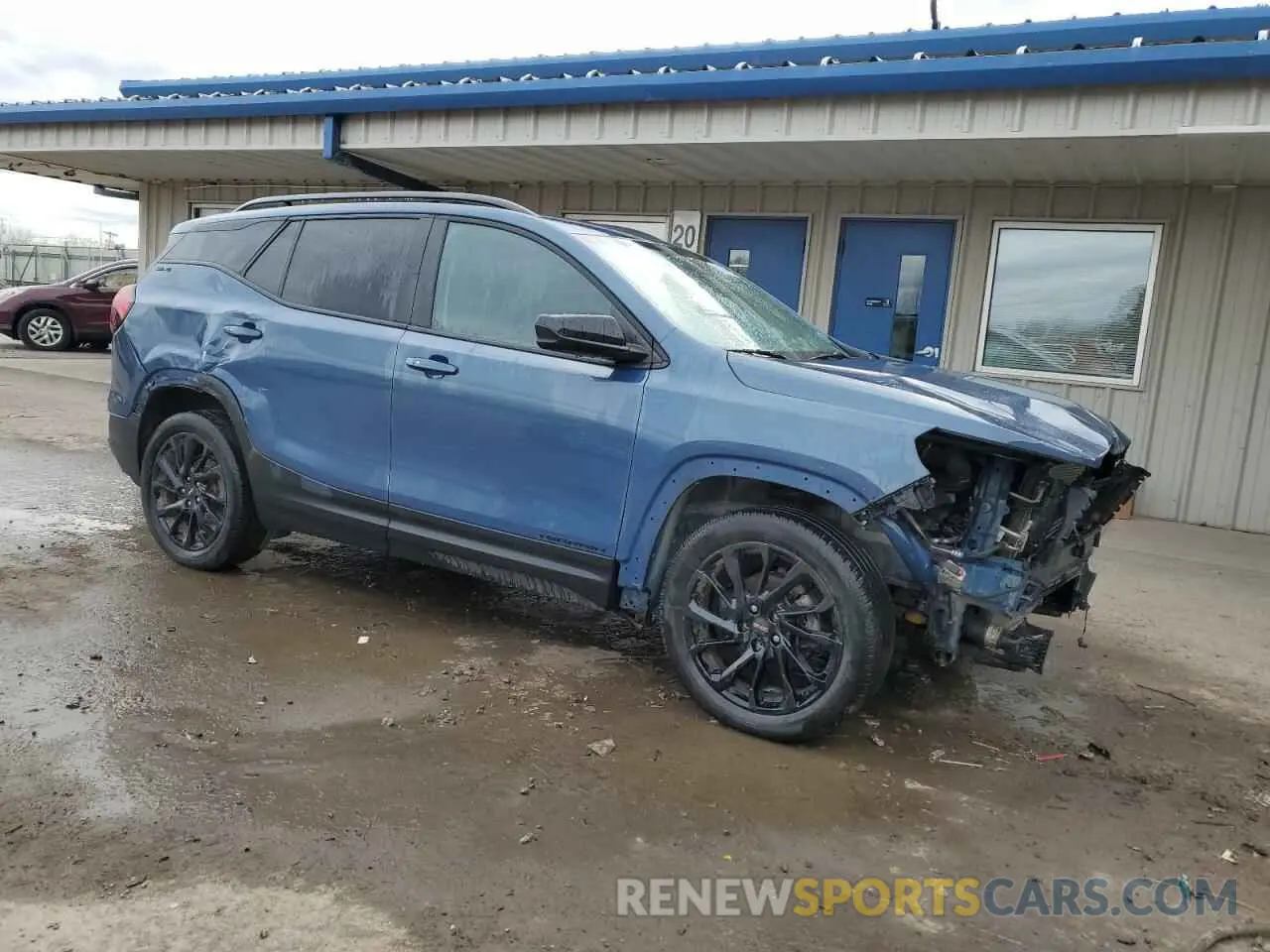 4 fotografías del automóvil dañado 3GKALTEG2RL120440 GMC TERRAIN 2024