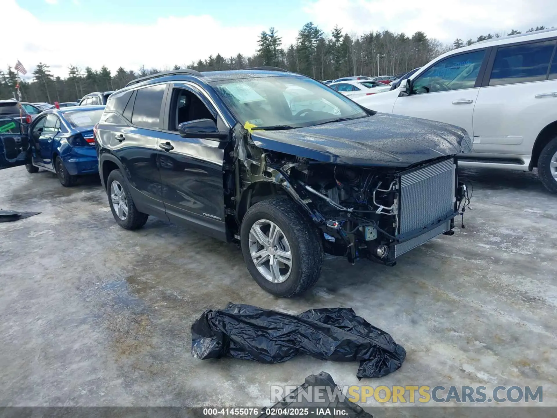 1 fotografías del automóvil dañado 3GKALTEG2RL343626 GMC TERRAIN 2024