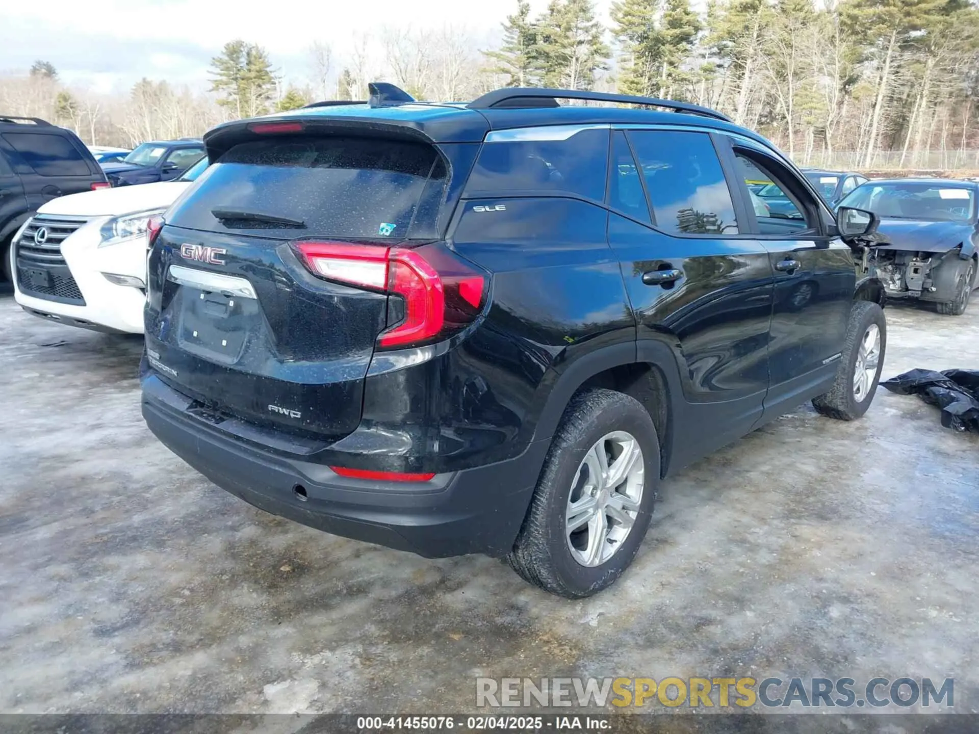 4 fotografías del automóvil dañado 3GKALTEG2RL343626 GMC TERRAIN 2024