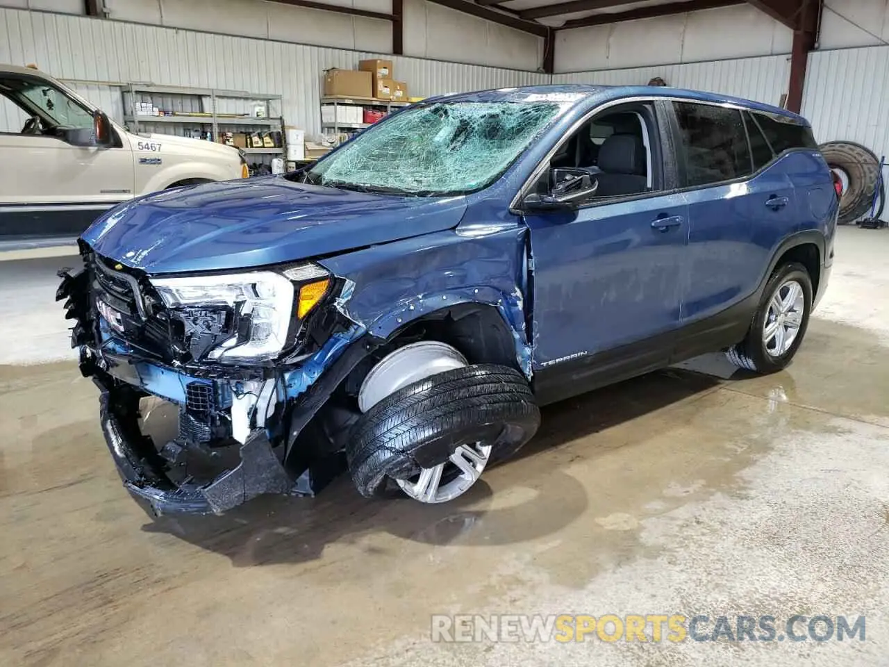 1 fotografías del automóvil dañado 3GKALTEG2RL357901 GMC TERRAIN 2024