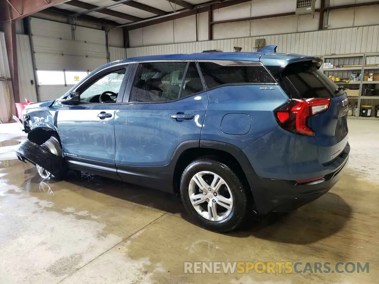2 fotografías del automóvil dañado 3GKALTEG2RL357901 GMC TERRAIN 2024