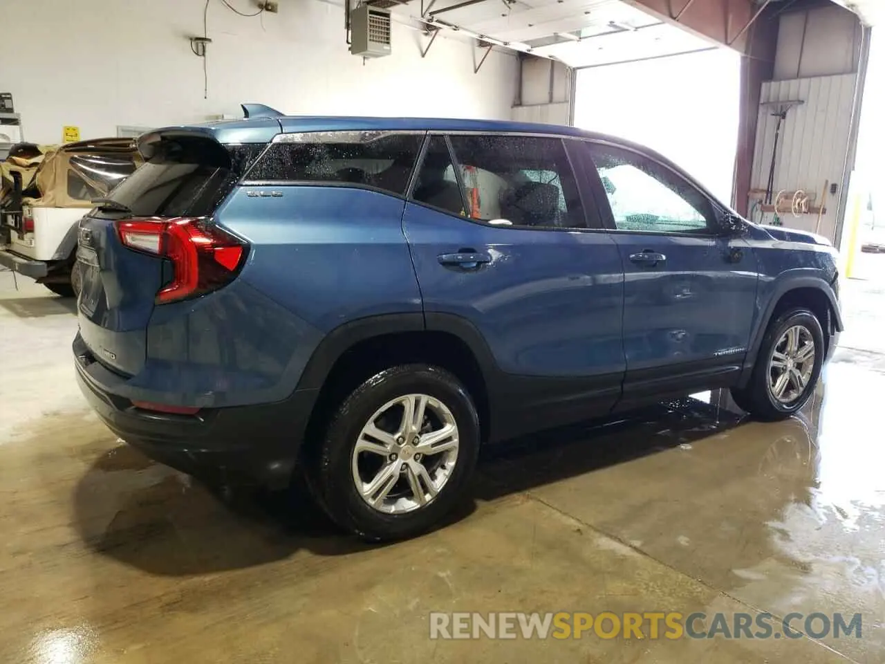3 fotografías del automóvil dañado 3GKALTEG2RL357901 GMC TERRAIN 2024