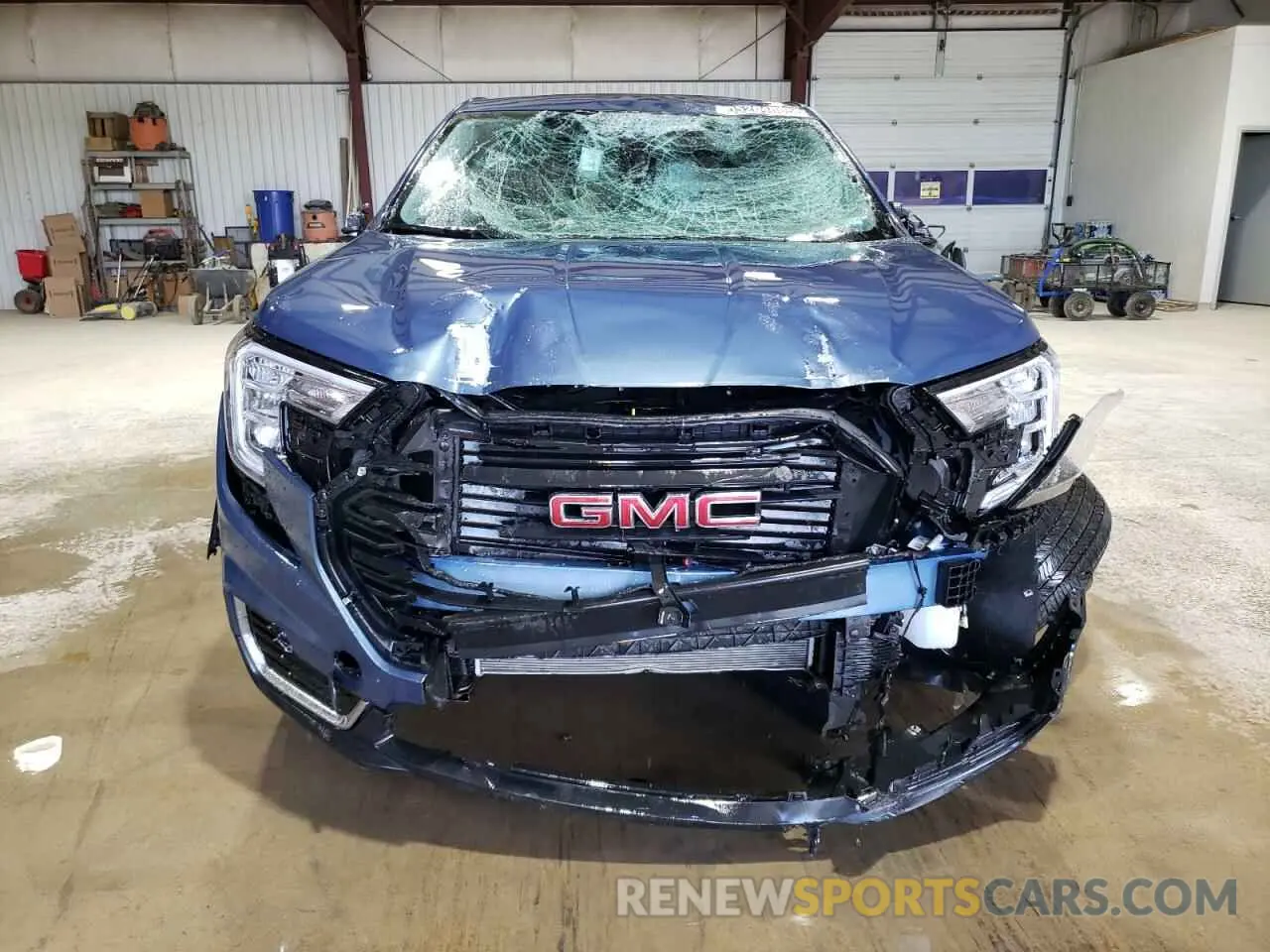 5 fotografías del automóvil dañado 3GKALTEG2RL357901 GMC TERRAIN 2024