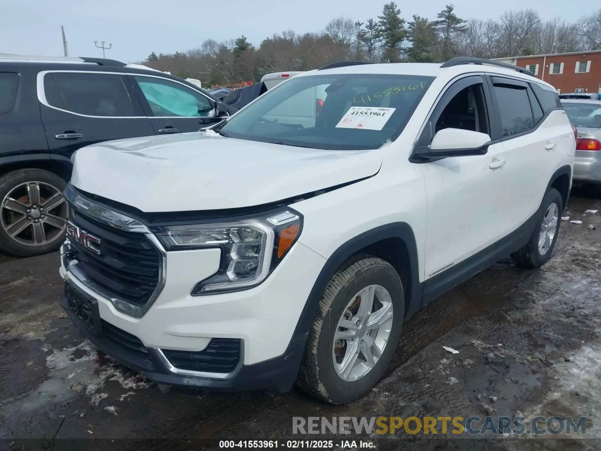 2 fotografías del automóvil dañado 3GKALTEG3RL137277 GMC TERRAIN 2024
