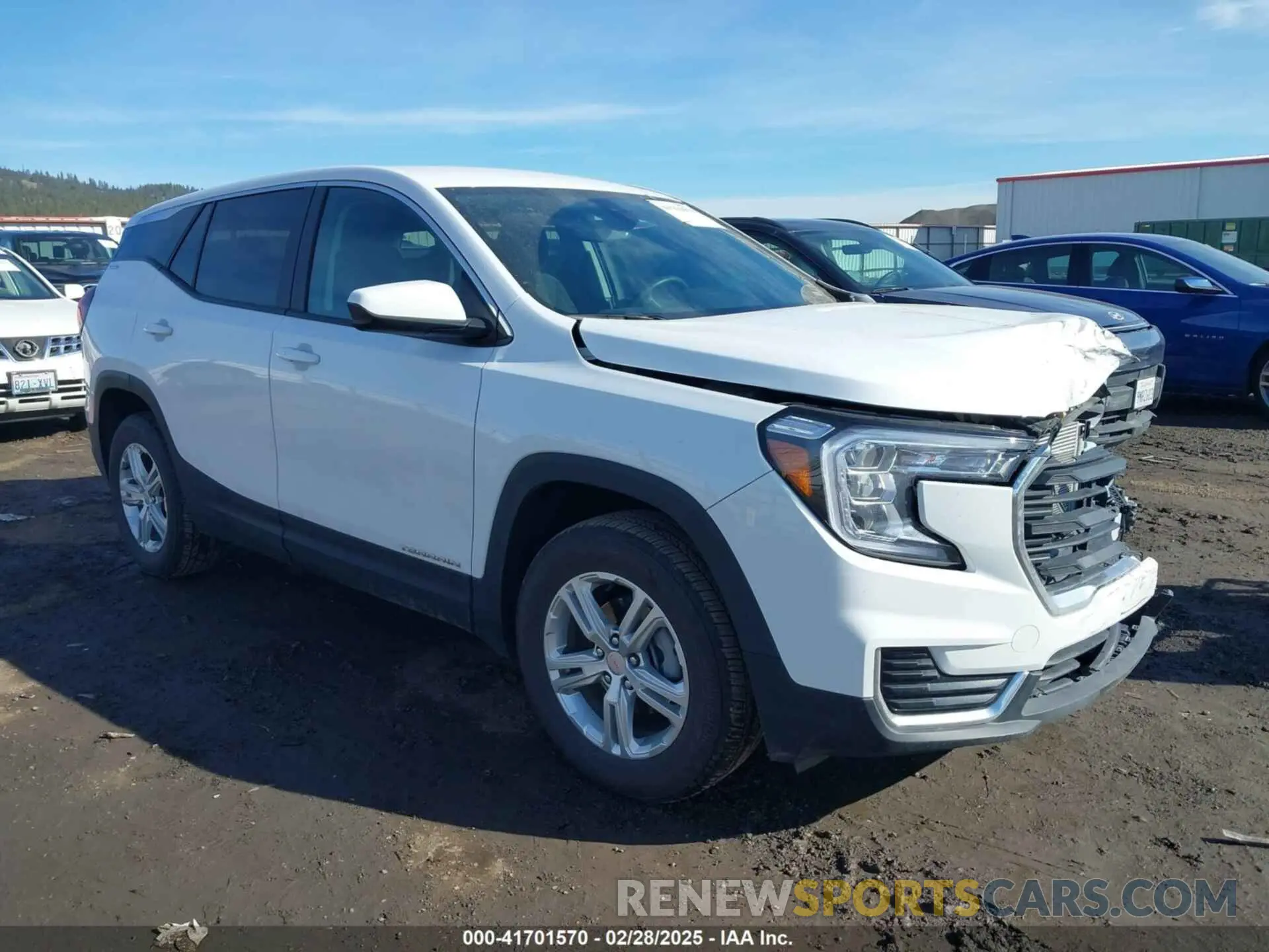 1 fotografías del automóvil dañado 3GKALTEG4RL341456 GMC TERRAIN 2024