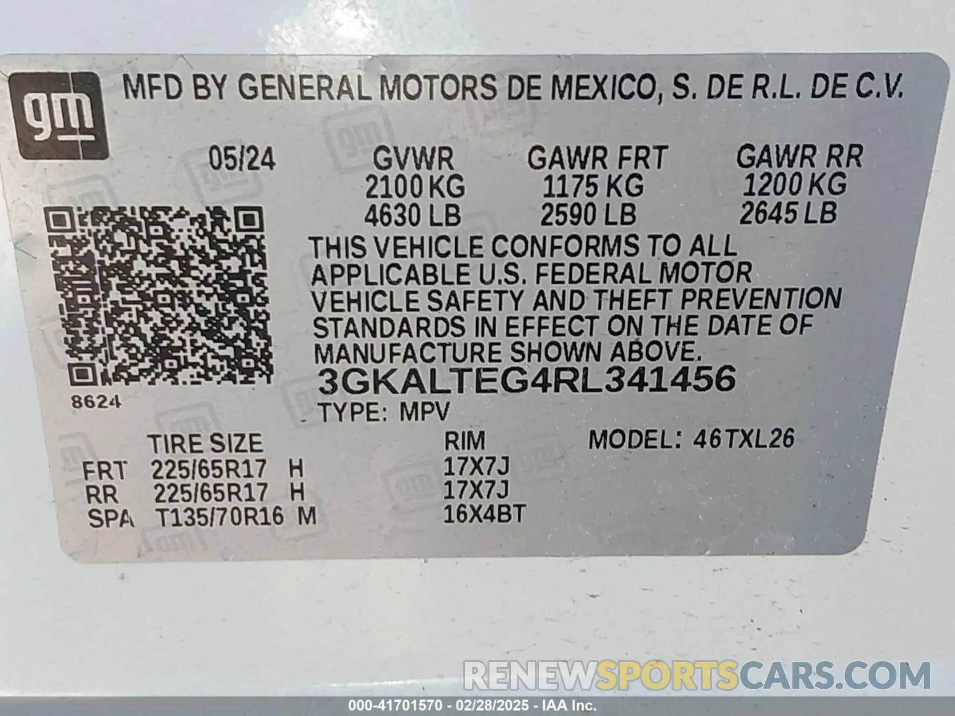 9 fotografías del automóvil dañado 3GKALTEG4RL341456 GMC TERRAIN 2024