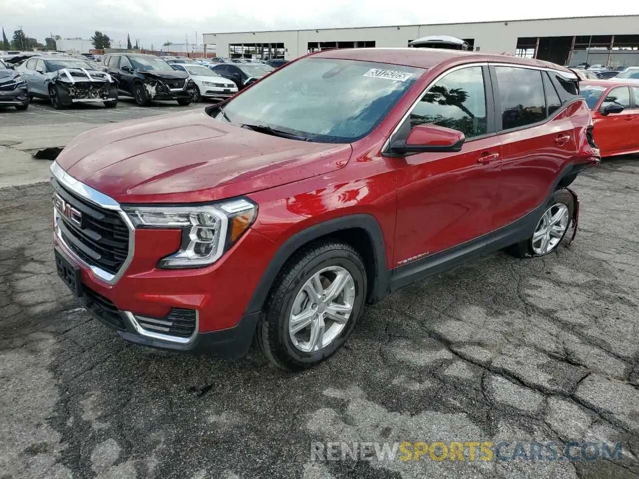 1 fotografías del automóvil dañado 3GKALTEG5RL384672 GMC TERRAIN 2024