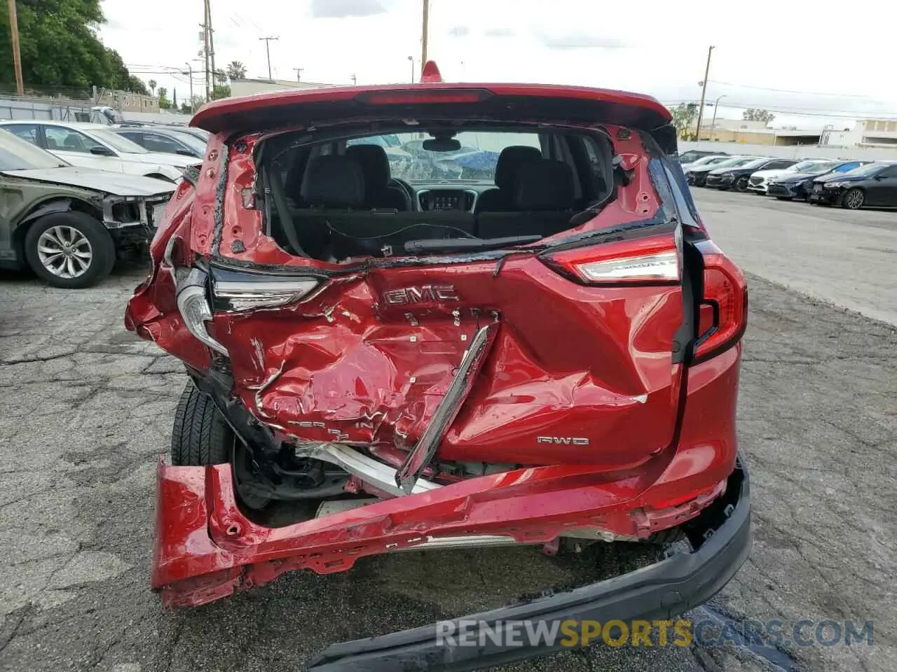 6 fotografías del automóvil dañado 3GKALTEG5RL384672 GMC TERRAIN 2024