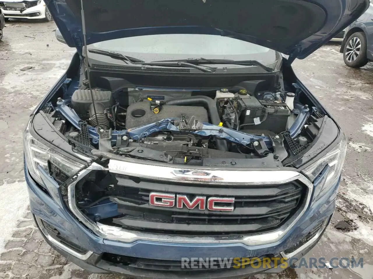 12 fotografías del automóvil dañado 3GKALTEG7RL211171 GMC TERRAIN 2024