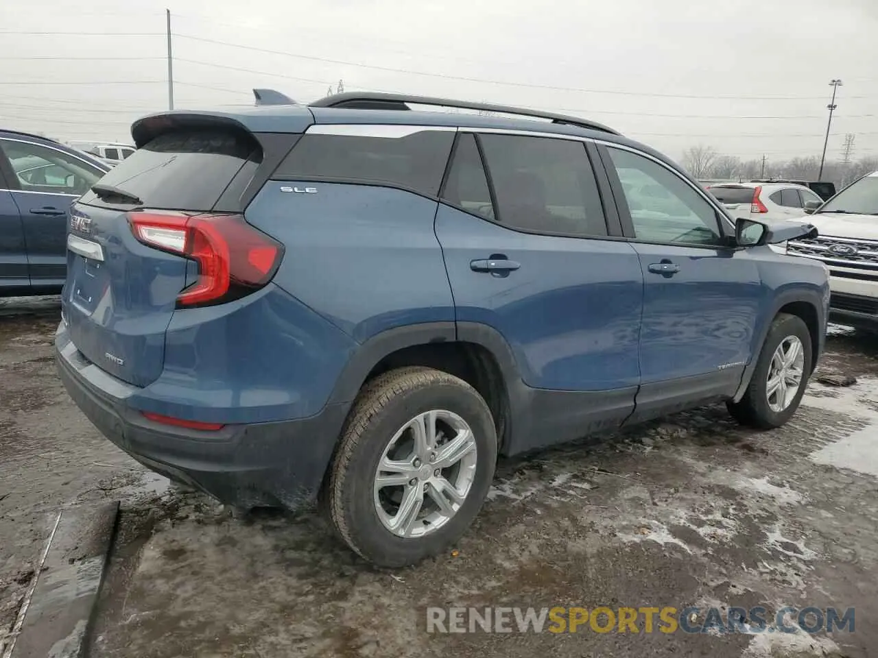 3 fotografías del automóvil dañado 3GKALTEG7RL211171 GMC TERRAIN 2024