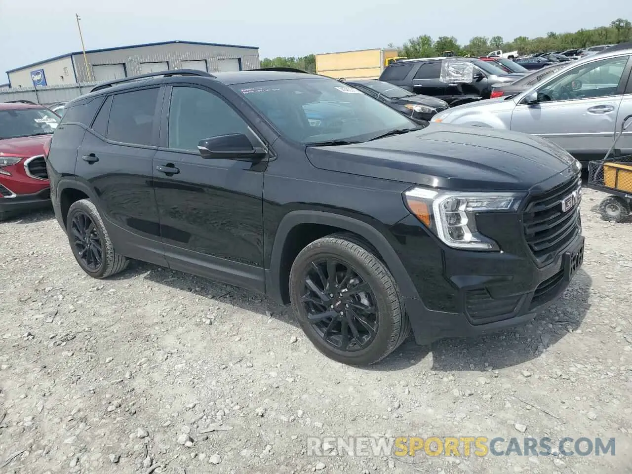 4 fotografías del automóvil dañado 3GKALTEG7RL274173 GMC TERRAIN 2024